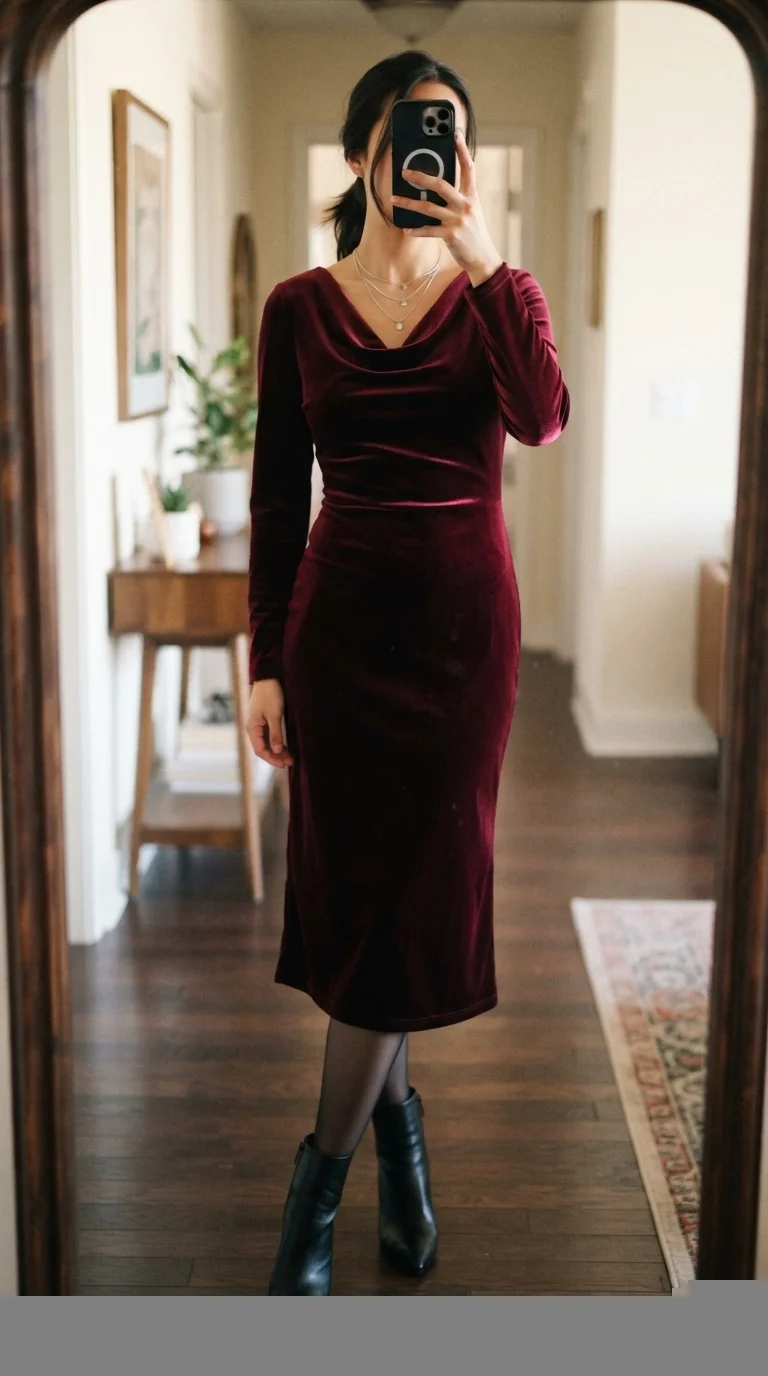 1. The Velvet Vamp Look