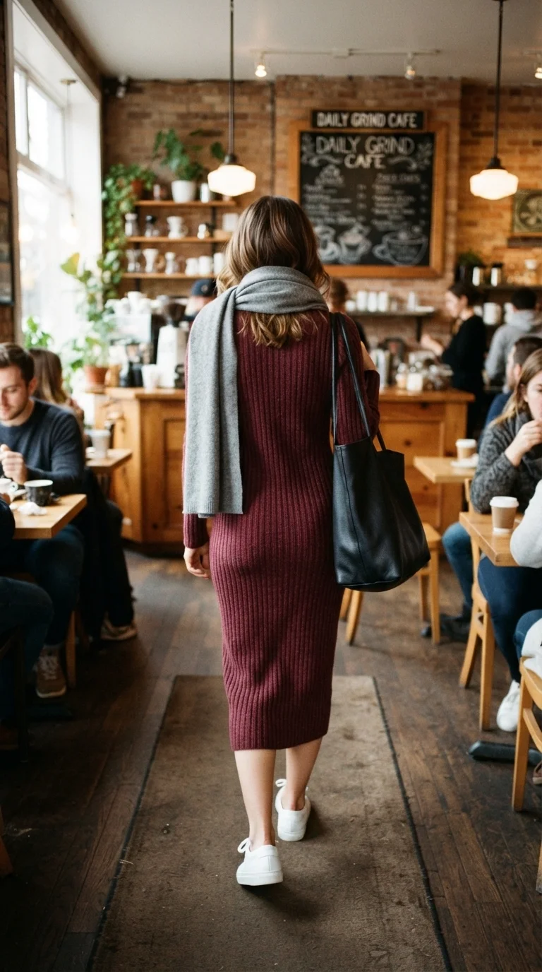 5. Cozy Knit Bodycon for Elevated Casual