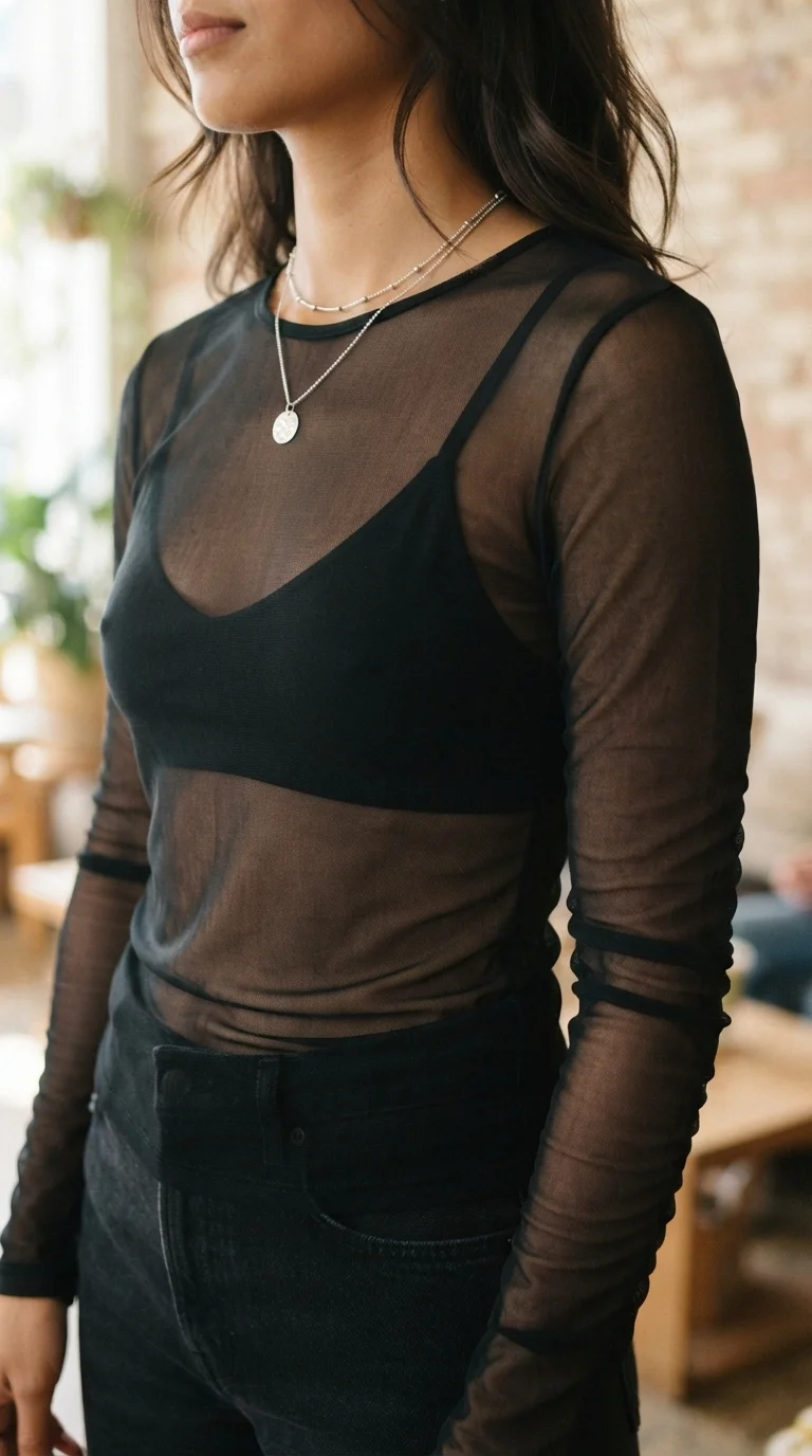 5. Sheer & Ethereal Layering