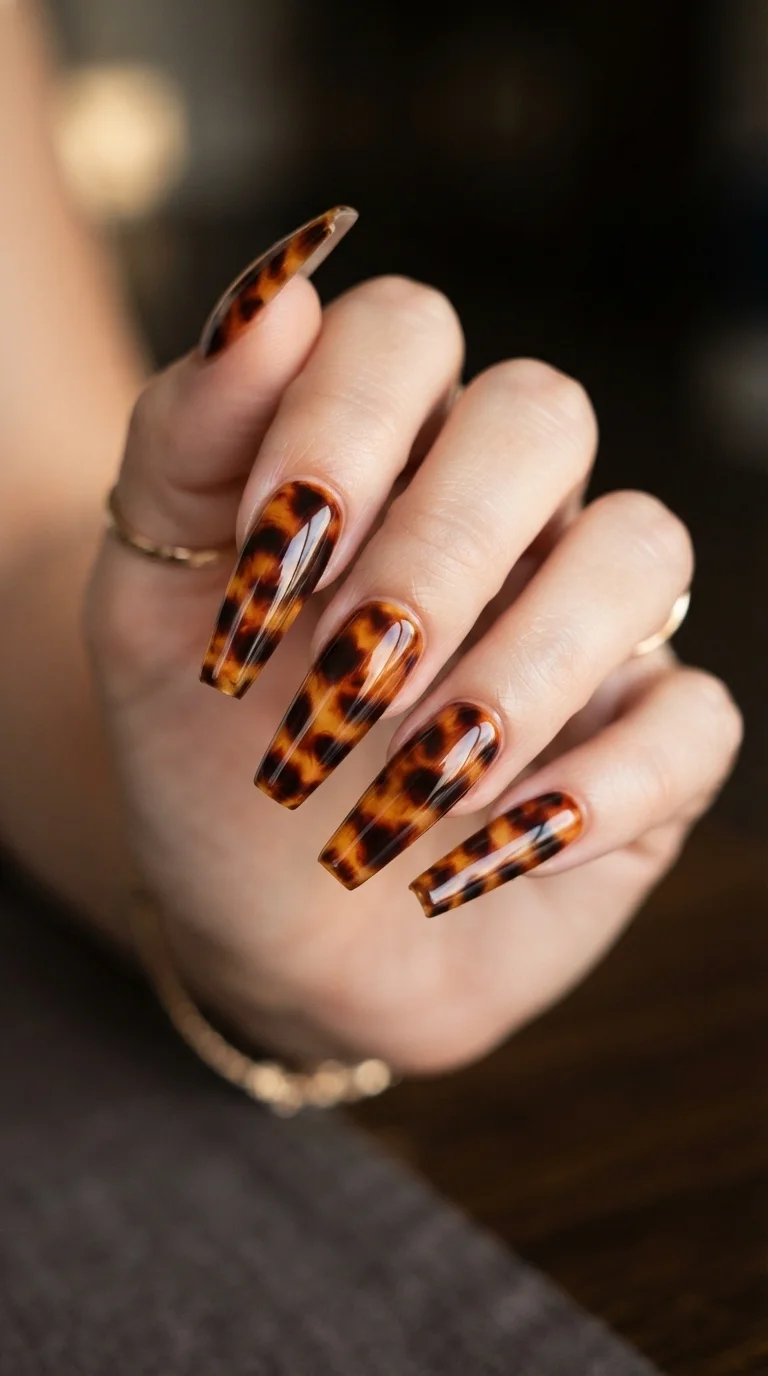 6. Bold Coffin Tortoiseshell Statement