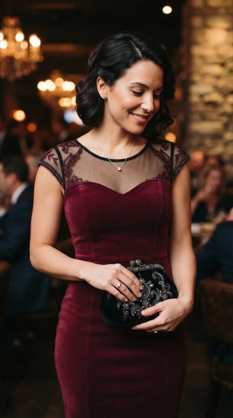 7. Date Night Ready with Sheer Details