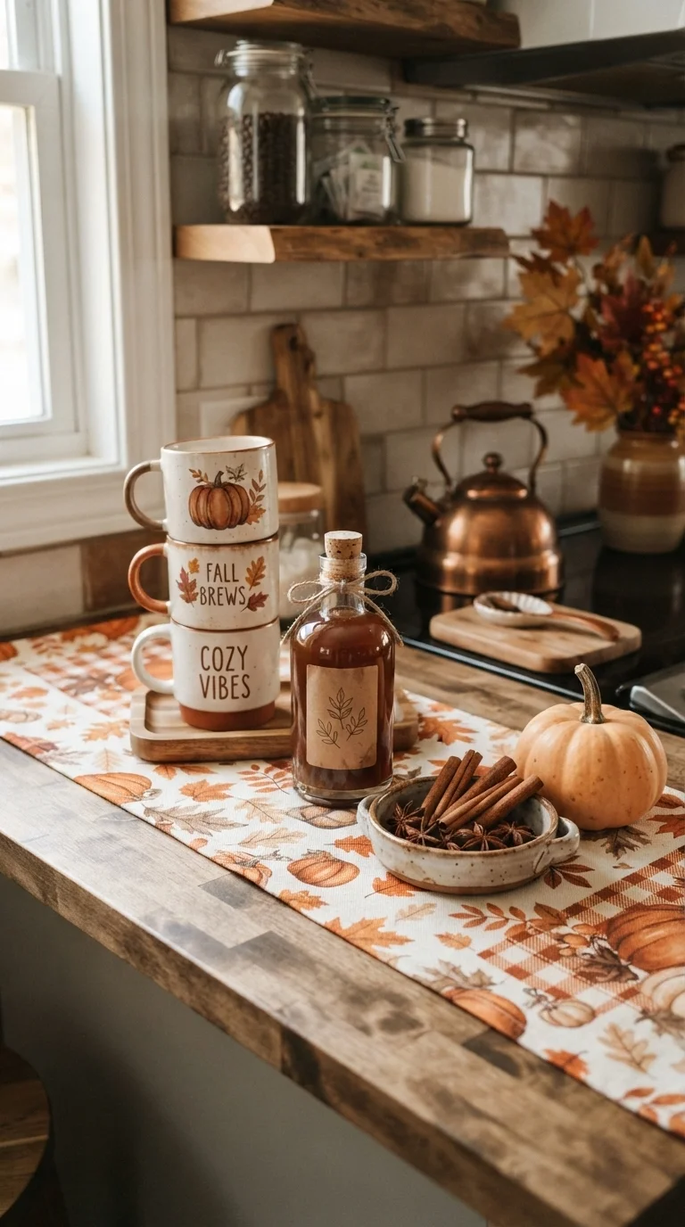 Autumnal Coffee and Tea Bar