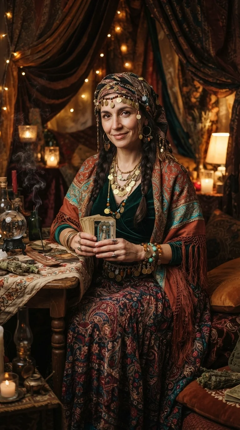 Boho Chic Fortune Teller