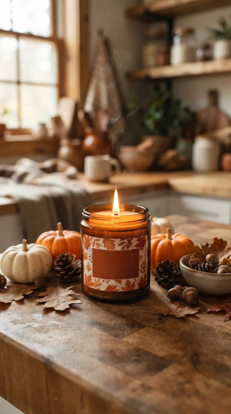 Cozy Fall Scented Candles