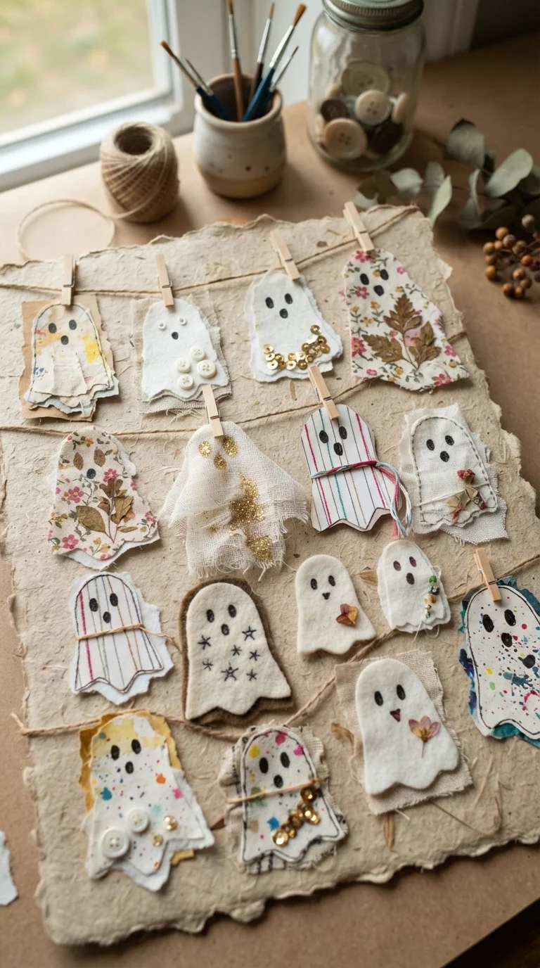 Dynamic Layered Mixed Media Ghosts