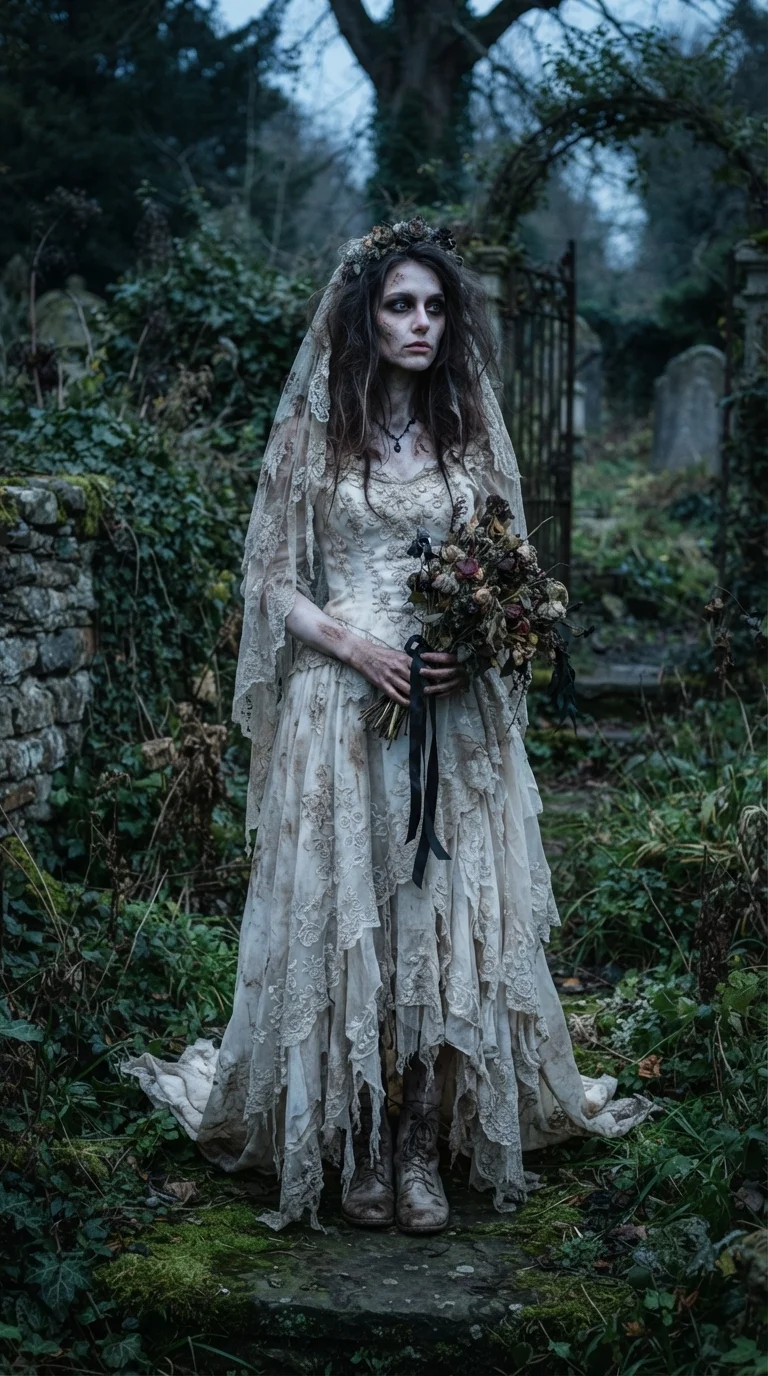 Elegant Zombie Bride