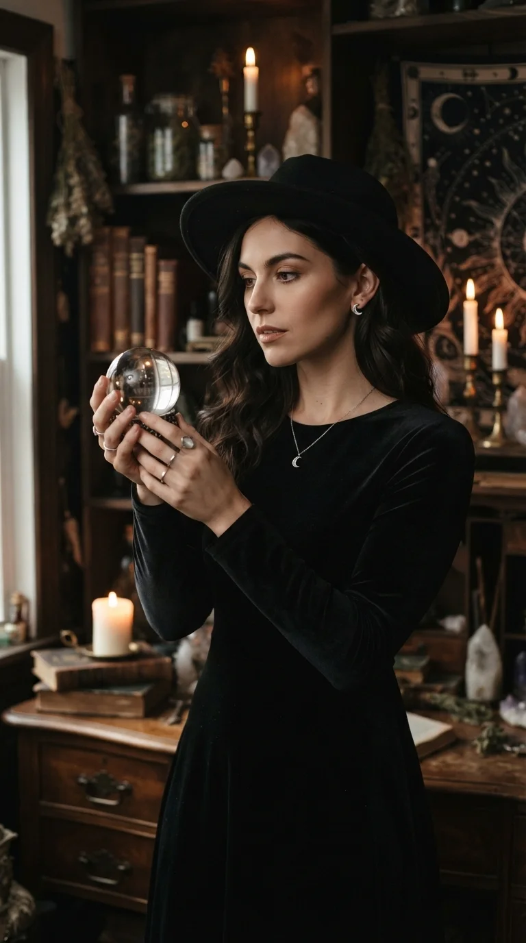 Modern Witch with Chic Details