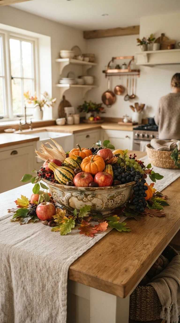 Seasonal Fruit and Vegetable Displays