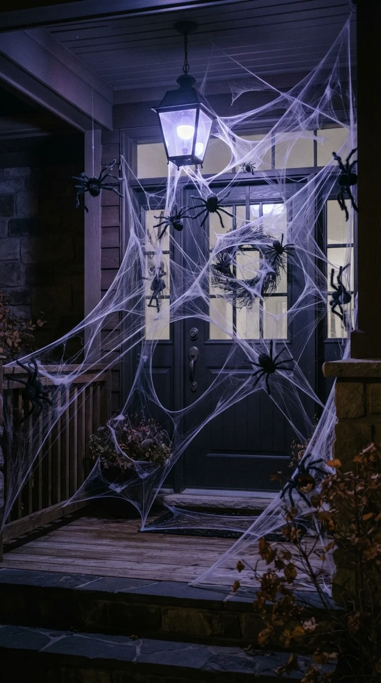Spooky Spiderweb Entrance