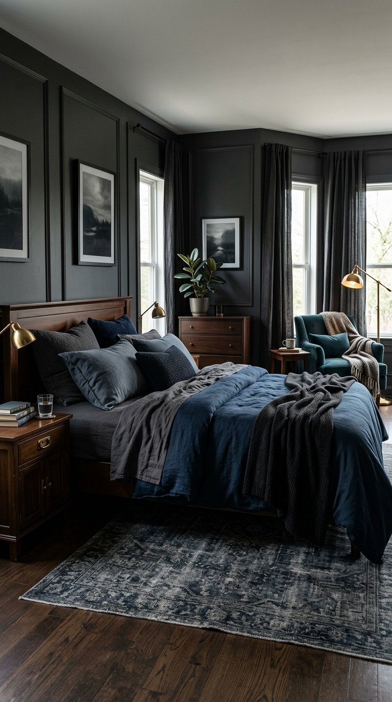 10 Moody Bedroom Ideas That Still Feel Relaxing