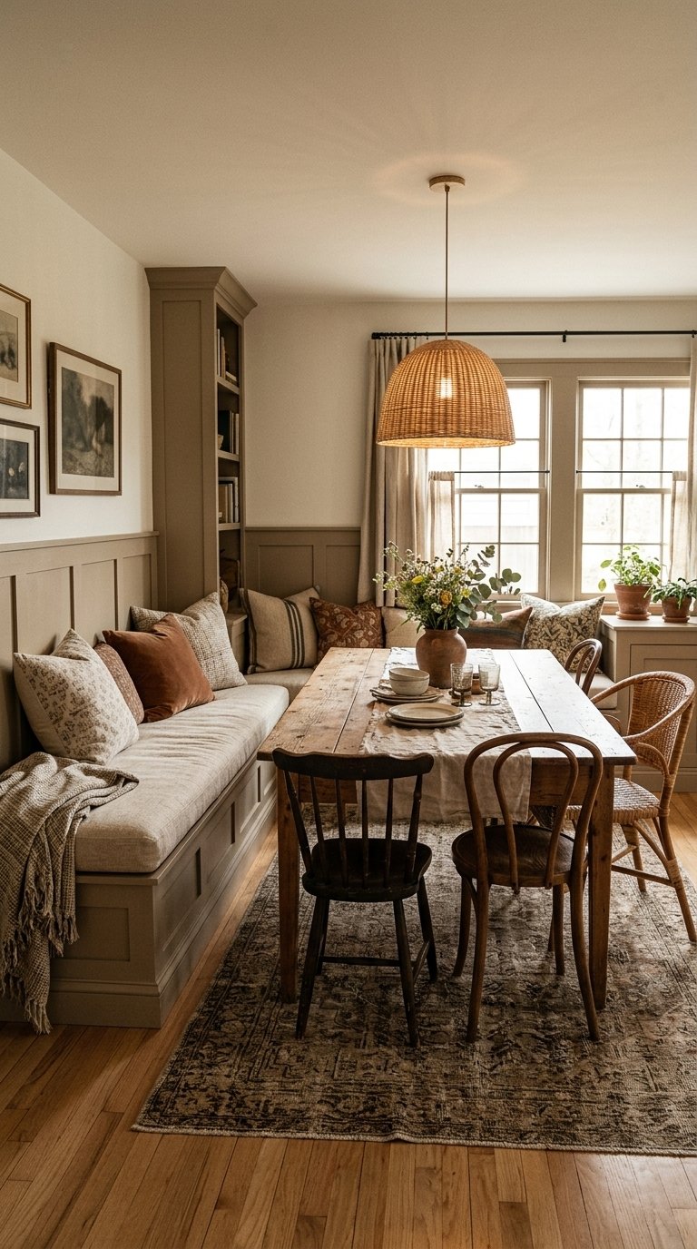 8 Banquette Seating Ideas for Cozy Dining Spaces