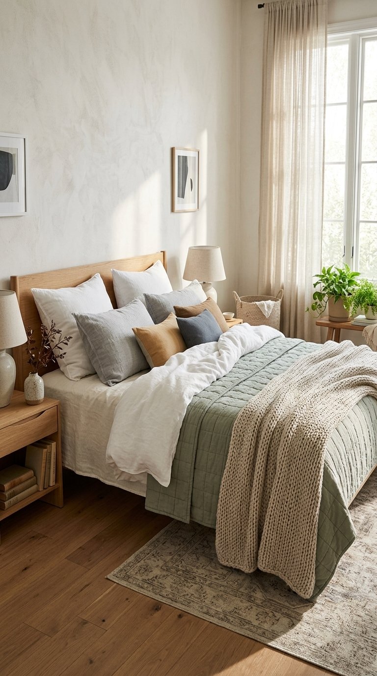 9 Cozy Layered Bedding Ideas for Cold Nights