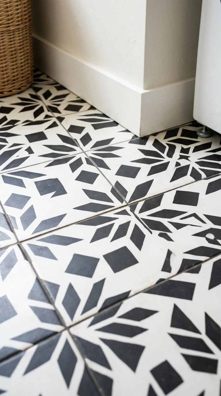 Add Personality with Patterned Floor Tiles