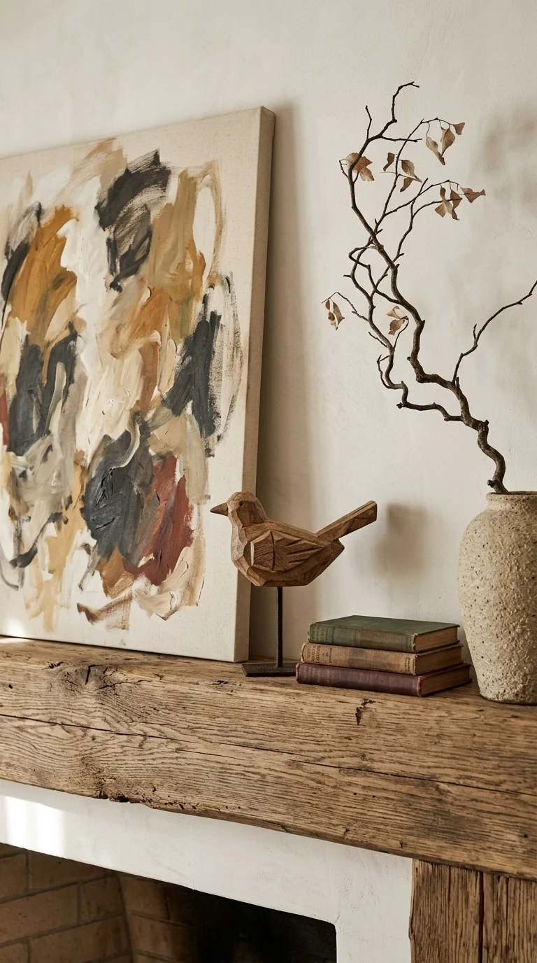 Artful Vignettes with Sculptural Pieces