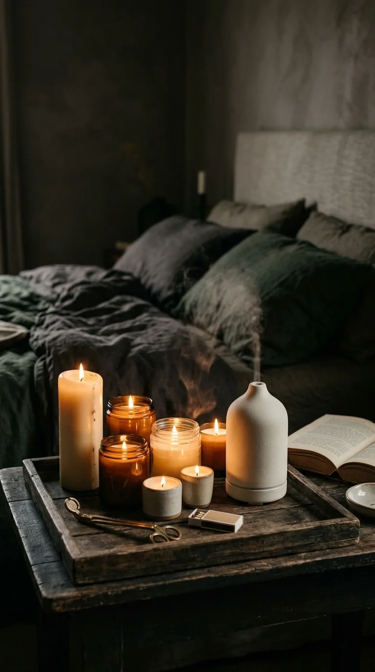 Candles and Diffusers for Scent
