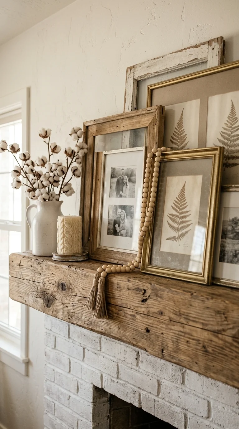 Cozy Farmhouse Charm with Layered Frames