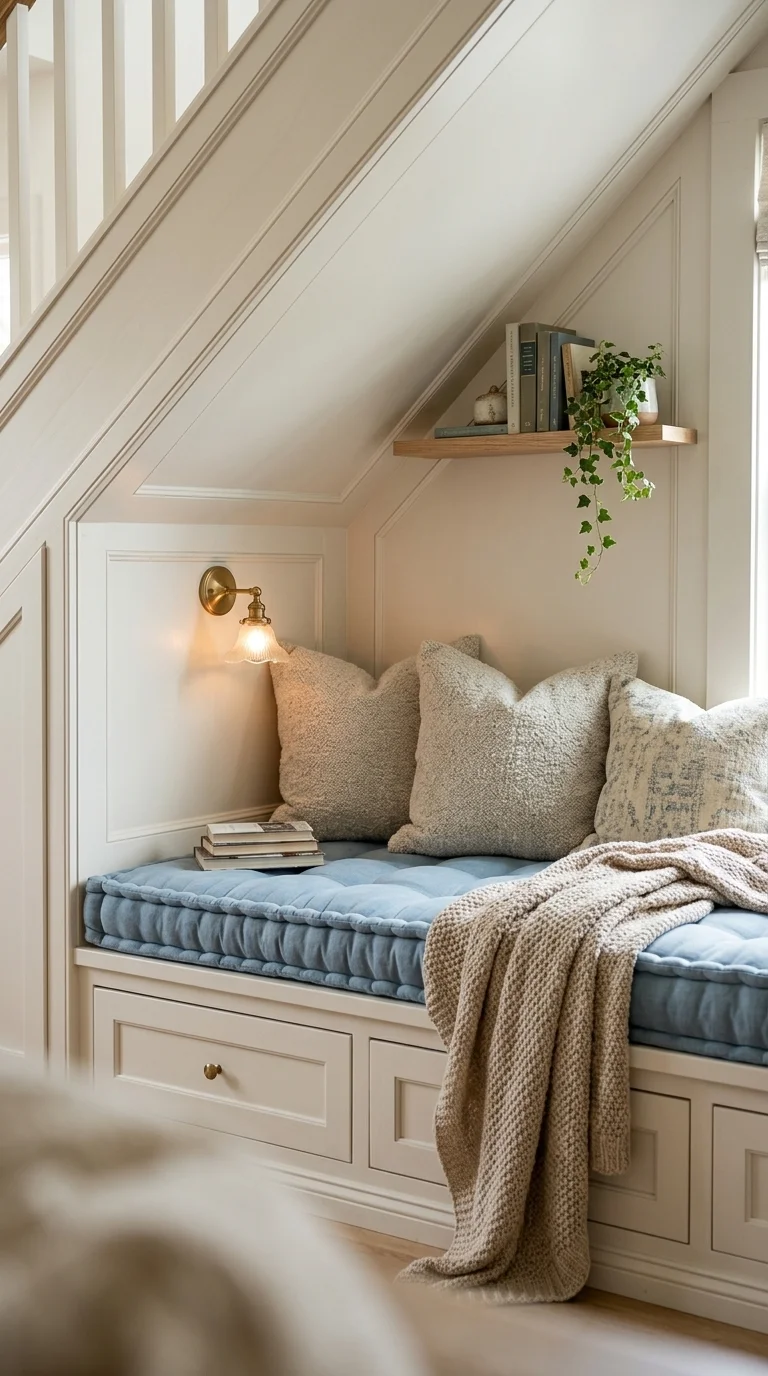 Cozy Window Seat Style Nook