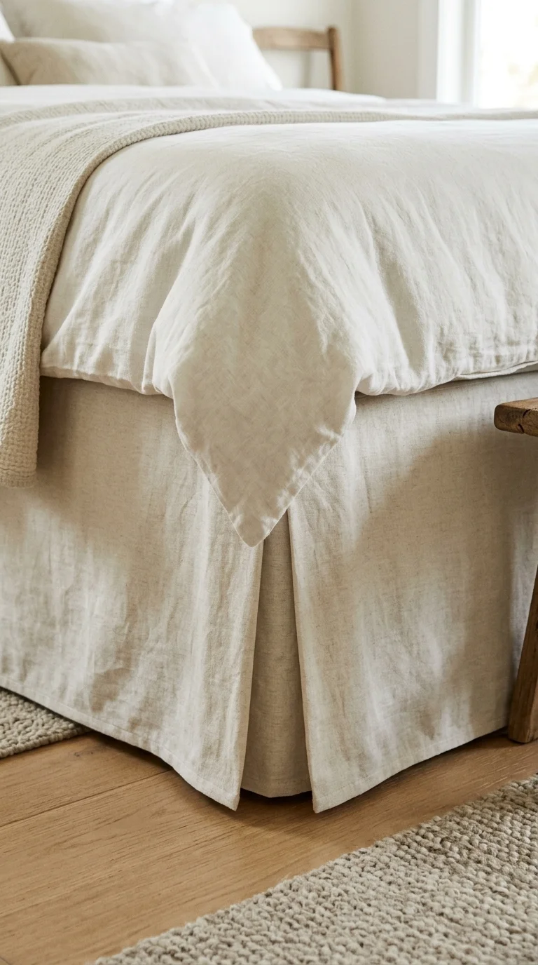 Elegant Bed Skirt for Foundation