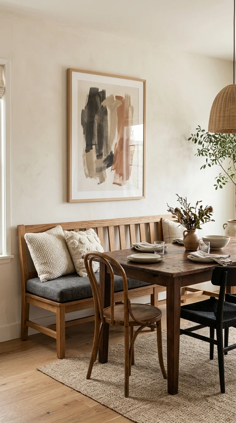 Freestanding Bench Banquette