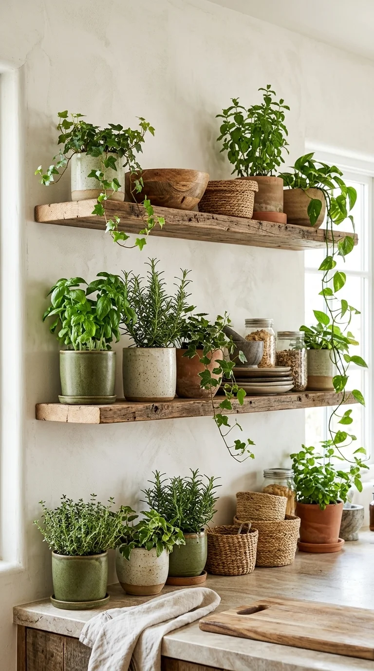 Greenery and Natural Textures
