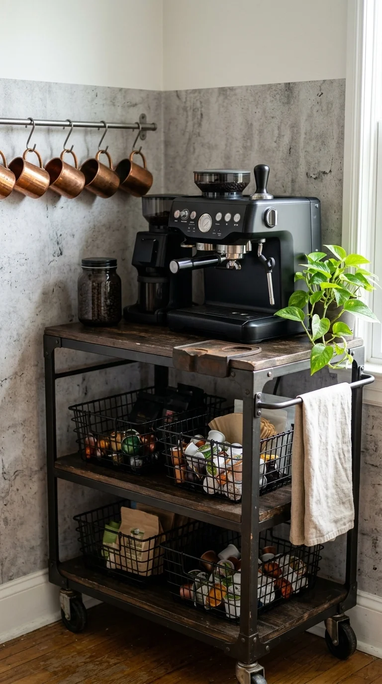 Industrial Style Brew Bar