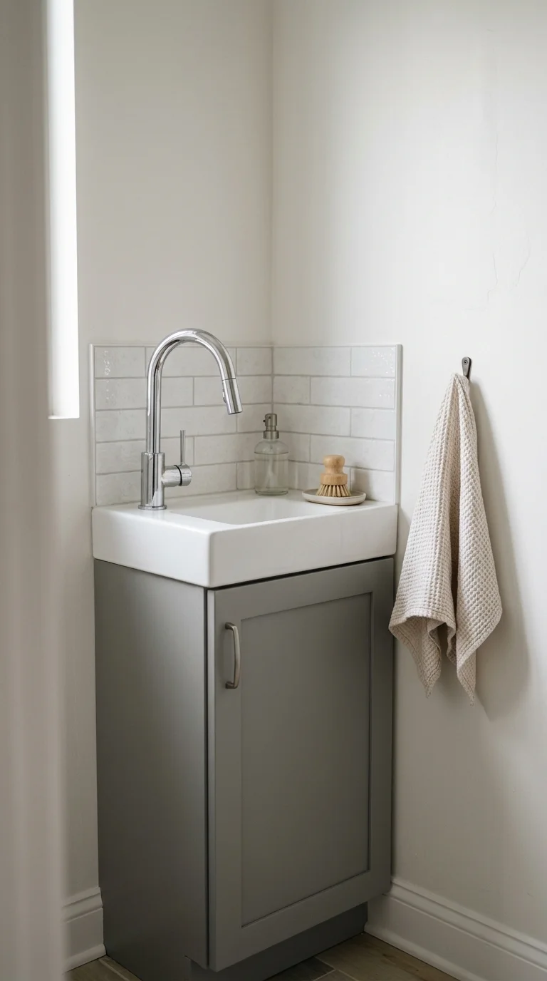 Install a Small Utility Sink