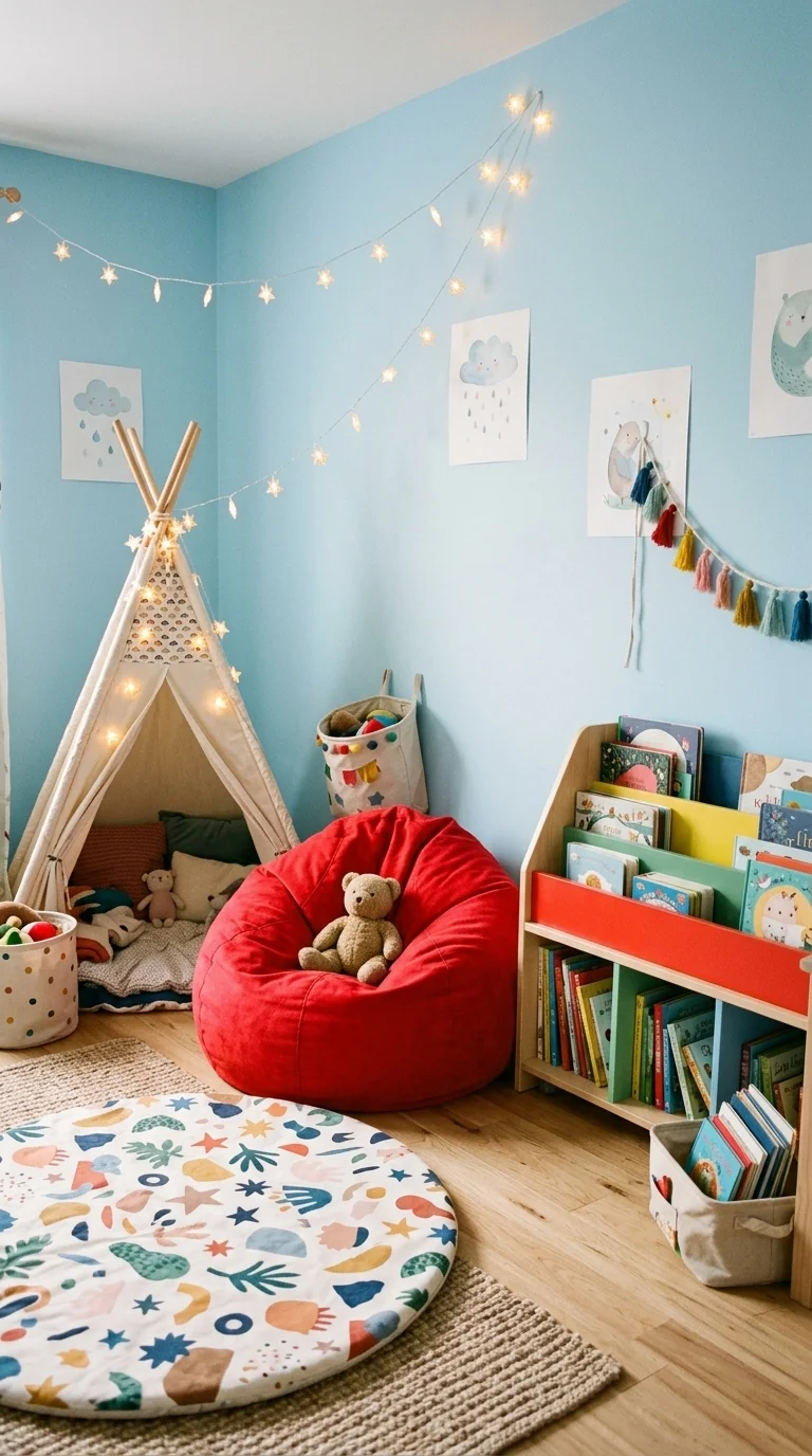 Kids' Whimsical Story Time Corner