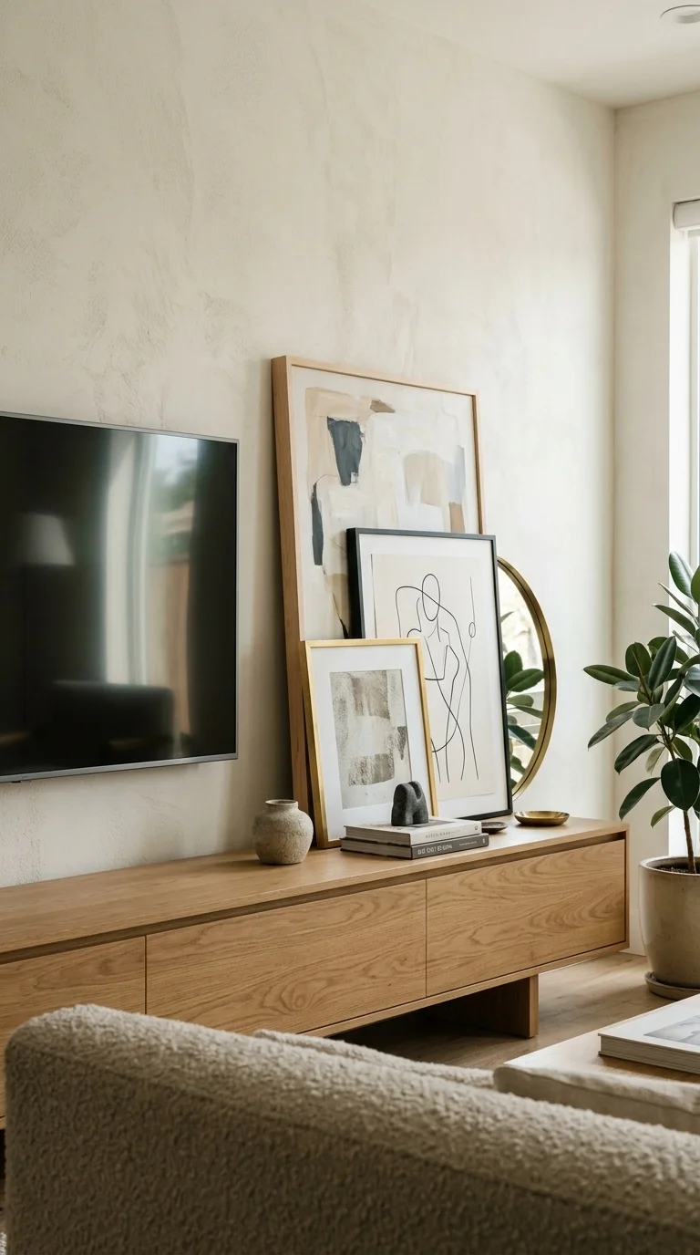 Layered Art and Mirrors