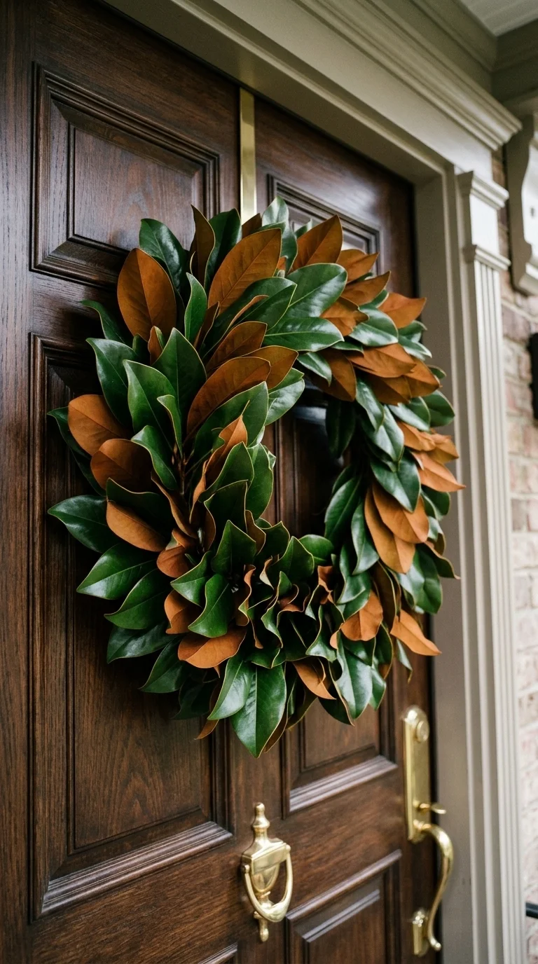 Magnolia Leaf Elegance
