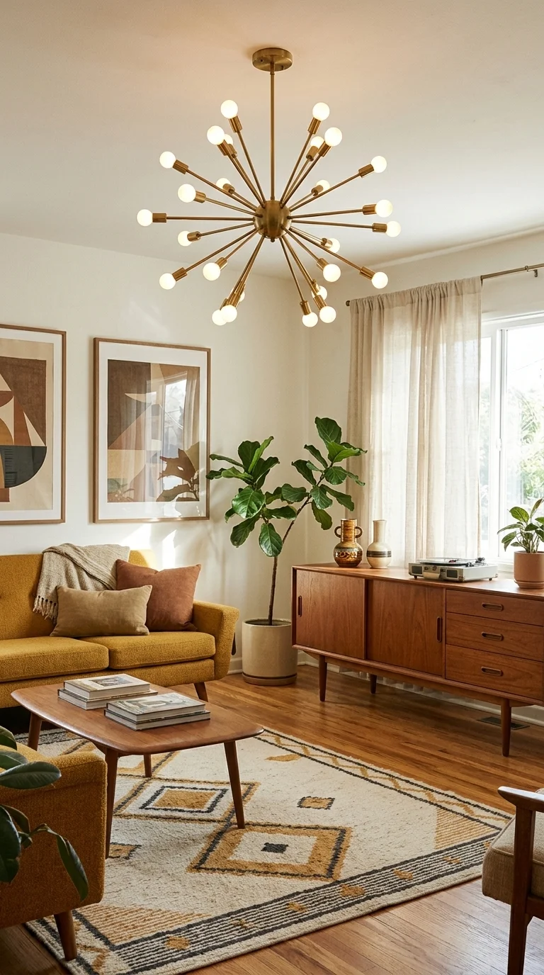 Mid-Century Modern Sputnik Design