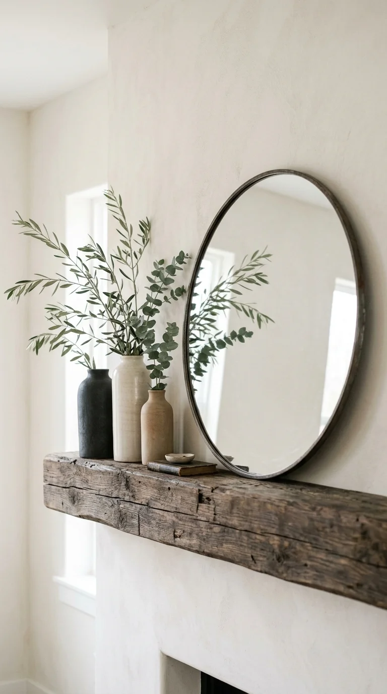 Minimalist Greenery and Pottery