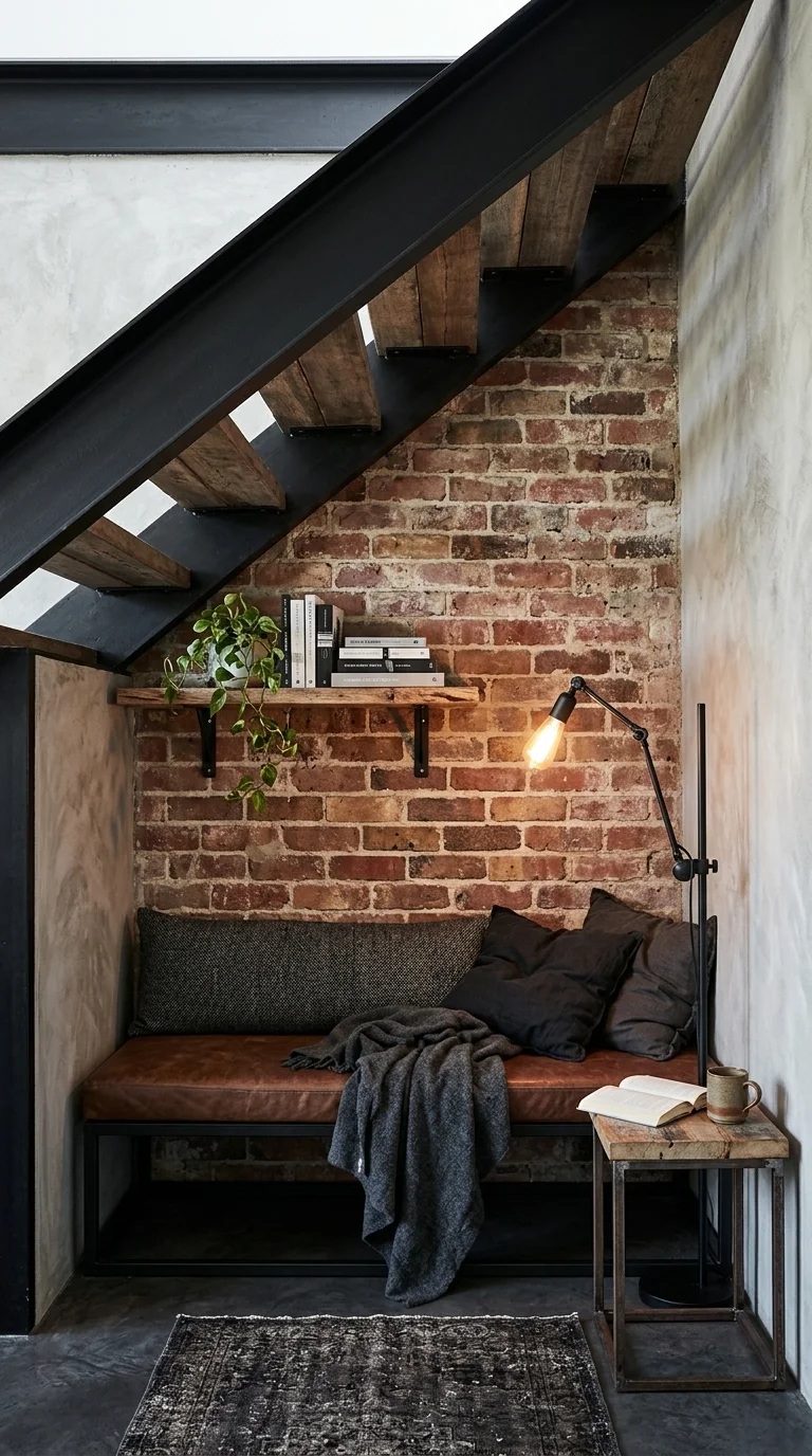 Modern Industrial Loft Nook