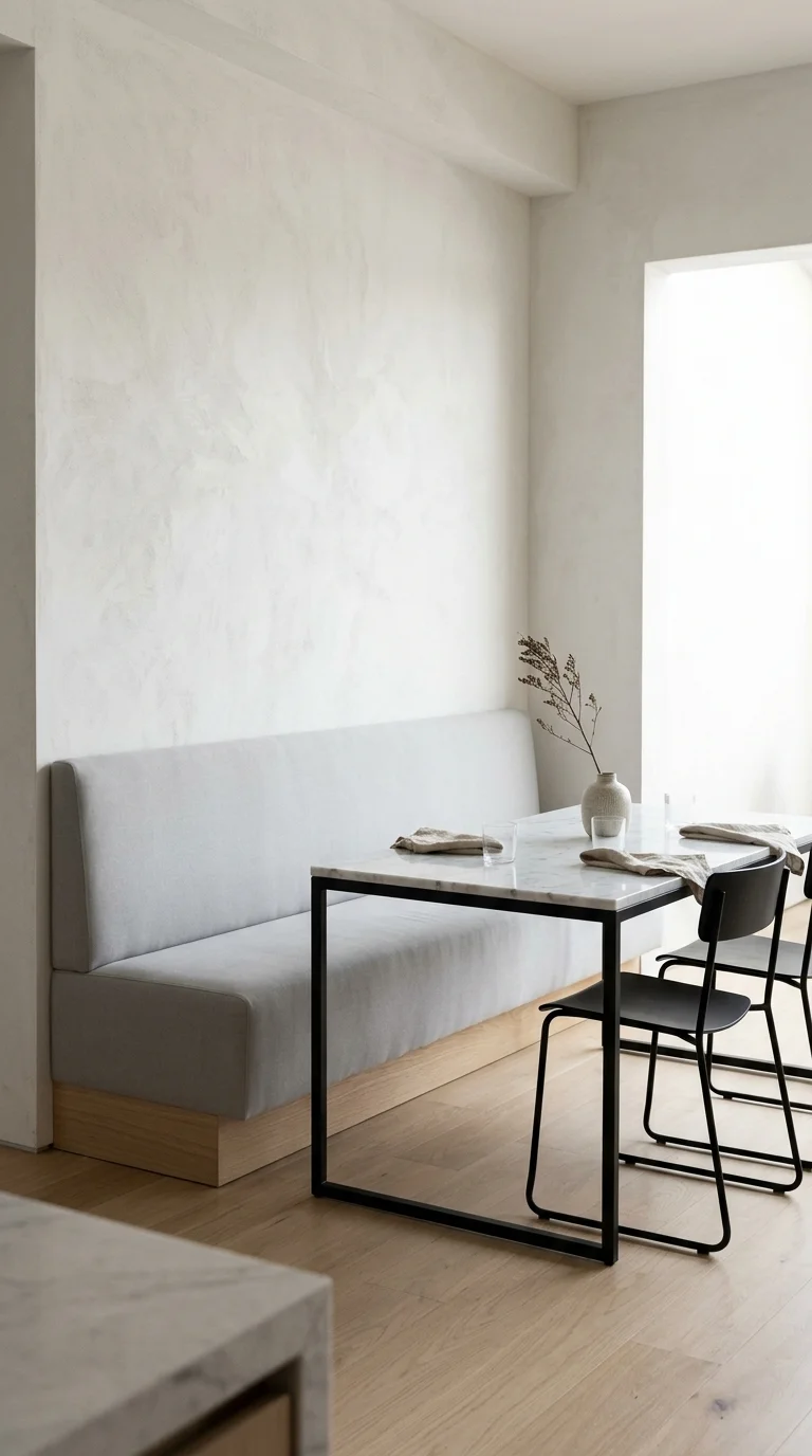 Modern Minimalist Banquette