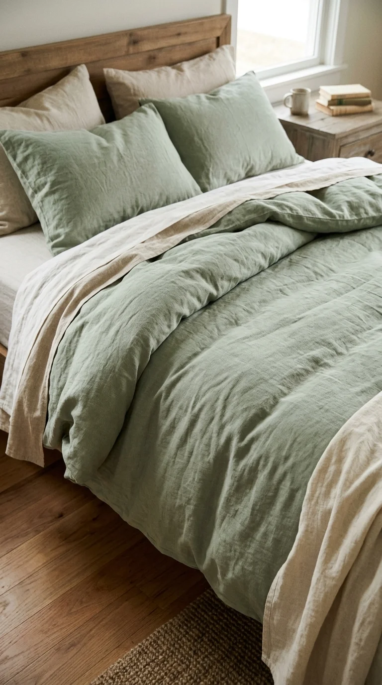 Plush Duvet and a Textured Cover