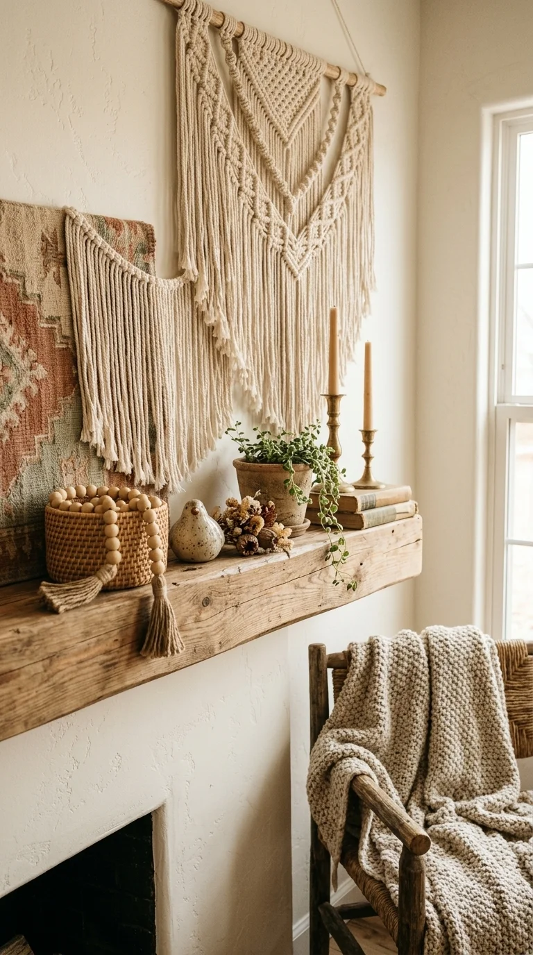 Textural Layers with Woven Elements