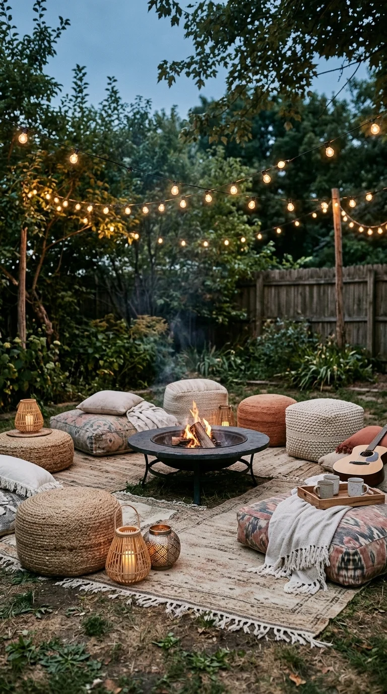 Versatile Portable Poufs and Floor Cushions